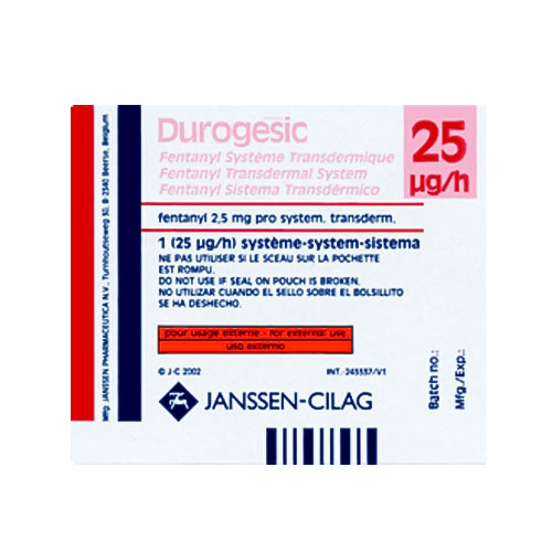 Durogesic (25 mg.) – Redconac